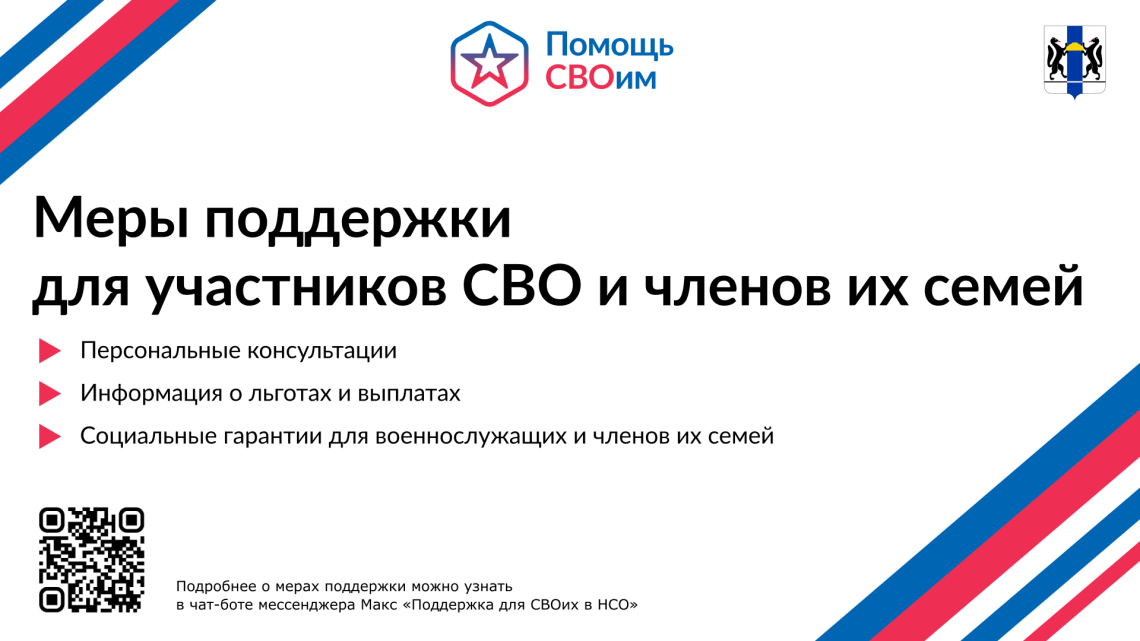 Информирование участников СВО и их семей